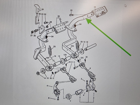 Ford 4610, 10 Series, Lp Cab Clutch Pedal D4nn2n002c - Pedal para Trator: foto 5 Ford 4610, 10 Series, Lp Cab Clutch Pedal D4nn2n002c - Pedal para Trator: foto 5