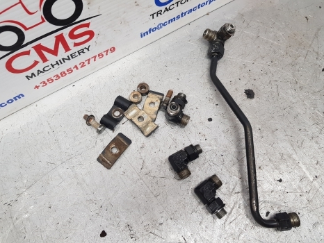 Direcção New Holland Case Maxxum. T6 T6.180 Front Axle Steering Pipe Kit 5188439, 5188440: foto 7
