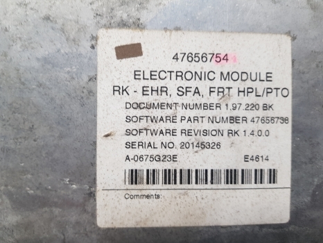 New Holland T7.170, T7.185, T7.200, T7.210 Xcm Unit Rk Ecu 47656754, 47656738 - Centralina electrónica para Trator: foto 2 New Holland T7.170, T7.185, T7.200, T7.210 Xcm Unit Rk Ecu 47656754, 47656738 - Centralina electrónica para Trator: foto 2