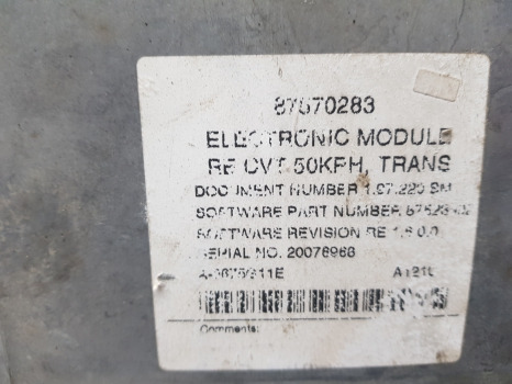 New Holland T7040 Puma Transmission Control Ecu 87570283, 84225066, 84479299 - Centralina electrónica: foto 2 New Holland T7040 Puma Transmission Control Ecu 87570283, 84225066, 84479299 - Centralina electrónica: foto 2