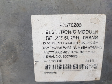 New Holland T7040 Puma Transmission Control Ecu 87570283, 84225066, 84479299 - Centralina electrónica: foto 3 New Holland T7040 Puma Transmission Control Ecu 87570283, 84225066, 84479299 - Centralina electrónica: foto 3