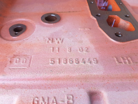 Caixa de velocidade New Holland Tm115, Tm125, Case Mxm Transmission Housing 5186644: foto 6