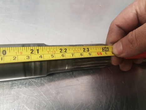 Eixo dianteiro New Holland Ts115a Delta Front Axle Drive Shaft Rhs 5164342, 5191589, 5191549: foto 8