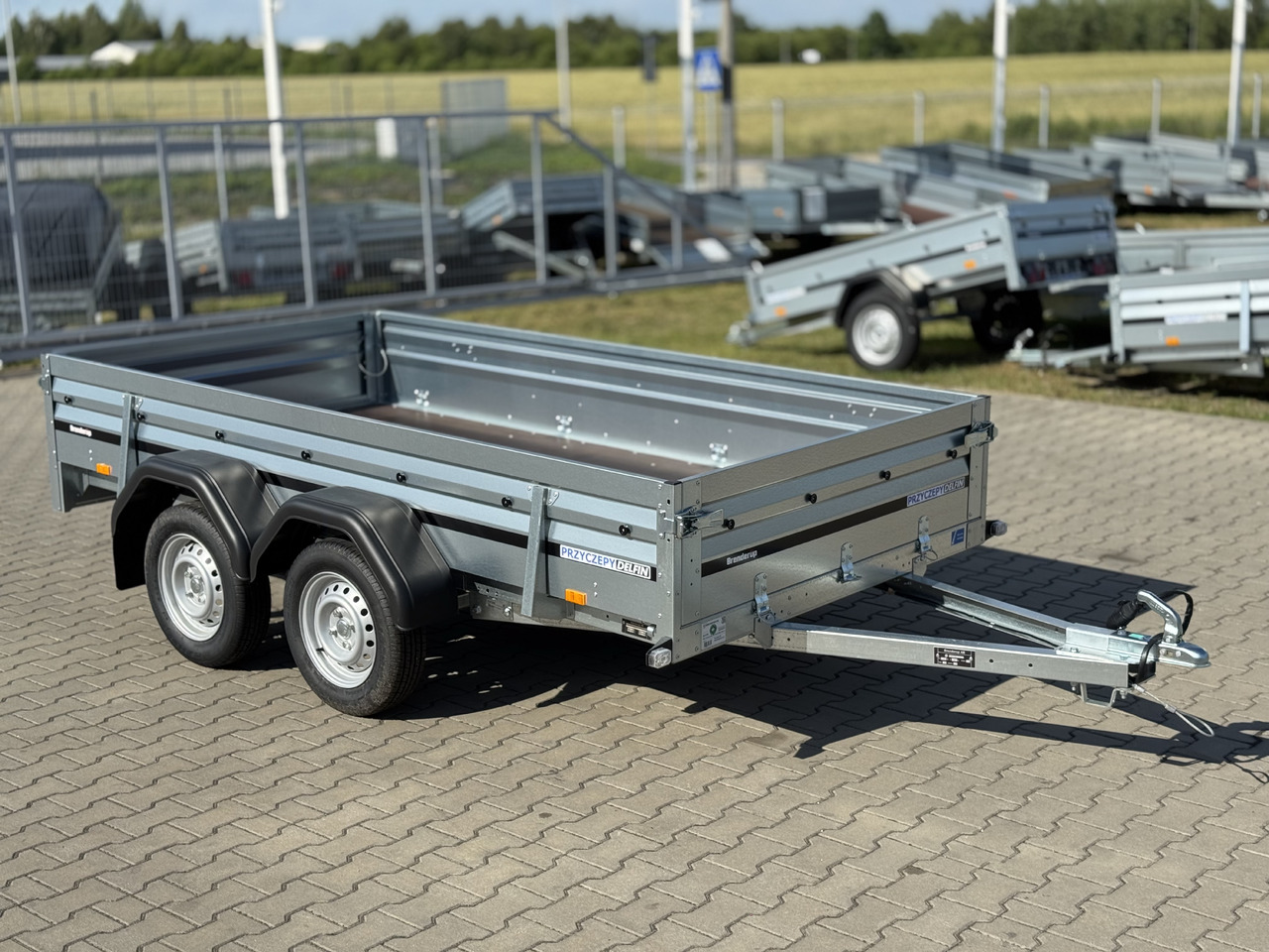 BRENDERUP 2300 STUB - przyczepa skrzyniowa 2 osie / 302 x 150 cm / 750 kg - Reboque plataforma/ Caixa aberta: foto 2 BRENDERUP 2300 STUB - przyczepa skrzyniowa 2 osie / 302 x 150 cm / 750 kg - Reboque plataforma/ Caixa aberta: foto 2