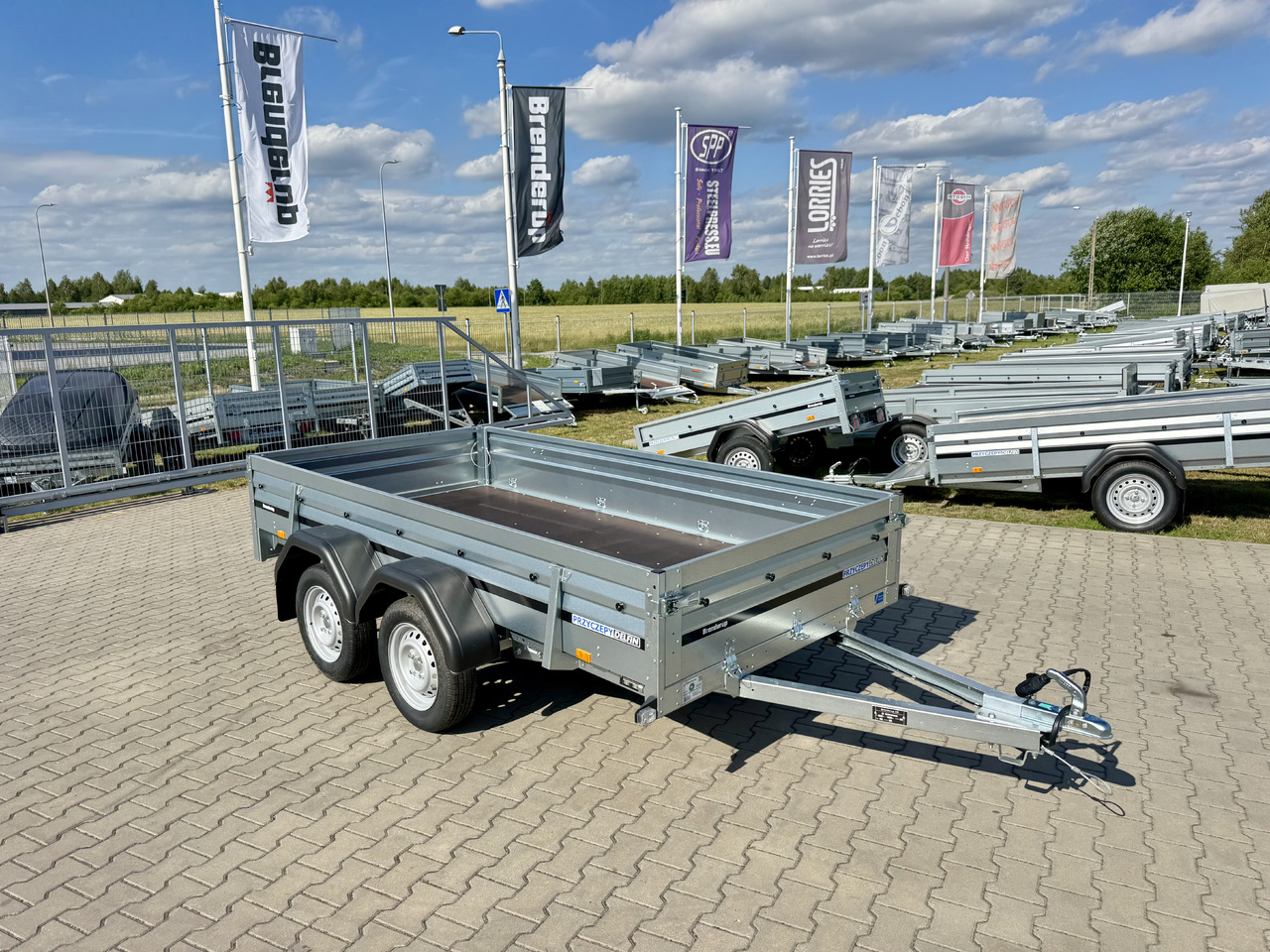BRENDERUP 2300 STUB - przyczepa skrzyniowa 2 osie / 302 x 150 cm / 750 kg - Reboque plataforma/ Caixa aberta: foto 1 BRENDERUP 2300 STUB - przyczepa skrzyniowa 2 osie / 302 x 150 cm / 750 kg - Reboque plataforma/ Caixa aberta: foto 1