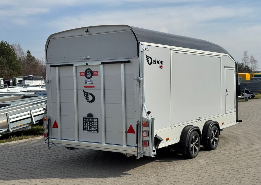 DEBON Debon C1000 - kryta laweta | 490 x 202 cm / 3500kg / felgi ALU / wciągarka elektryczna - Reboque transporte de veículos: foto 5 DEBON Debon C1000 - kryta laweta | 490 x 202 cm / 3500kg / felgi ALU / wciągarka elektryczna - Reboque transporte de veículos: foto 5