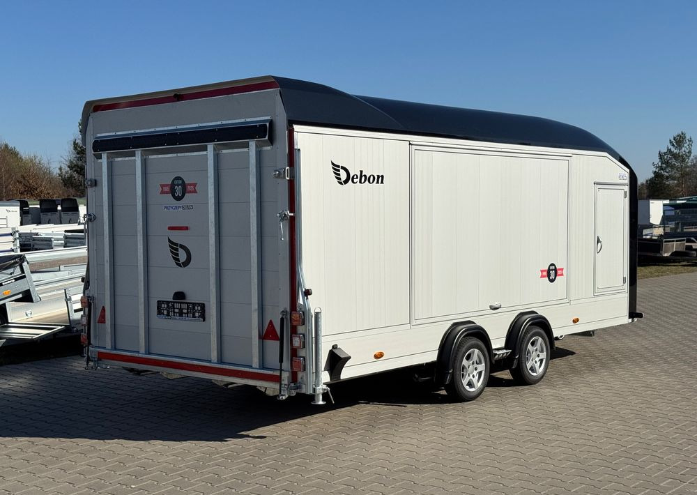 DEBON Debon C2000 - zamknięta przyczepa do przewozu aut, 550 x 215 cm, 3500kg, felgi ALU, wciągarka elektryczna - Reboque transporte de veículos: foto 4 DEBON Debon C2000 - zamknięta przyczepa do przewozu aut, 550 x 215 cm, 3500kg, felgi ALU, wciągarka elektryczna - Reboque transporte de veículos: foto 4