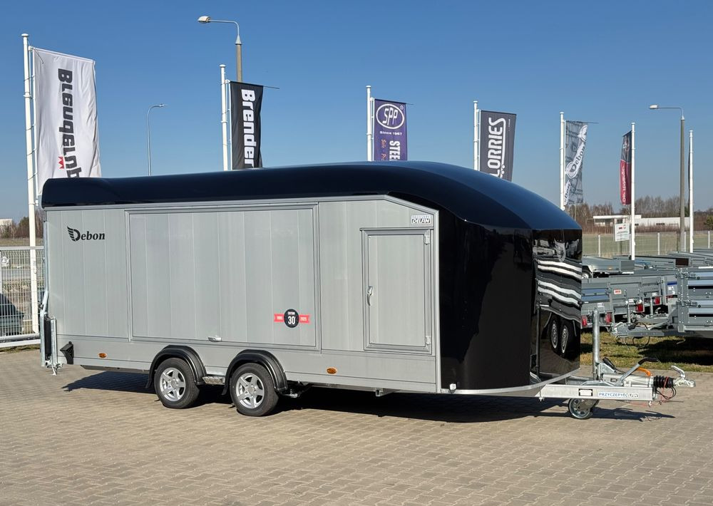 DEBON Debon C2000 - zamknięta przyczepa do przewozu aut, 550 x 215 cm, 3500kg, felgi ALU, wciągarka elektryczna - Reboque transporte de veículos: foto 1 DEBON Debon C2000 - zamknięta przyczepa do przewozu aut, 550 x 215 cm, 3500kg, felgi ALU, wciągarka elektryczna - Reboque transporte de veículos: foto 1