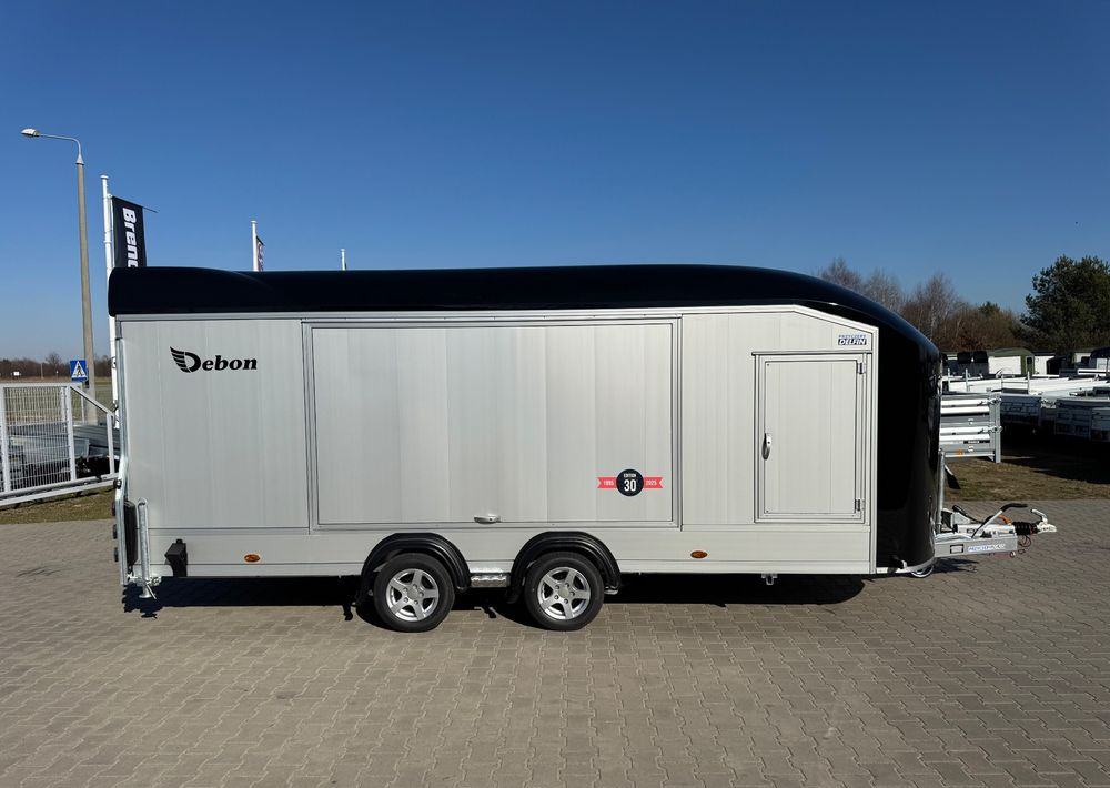 DEBON Debon C2000 - zamknięta przyczepa do przewozu aut, 550 x 215 cm, 3500kg, felgi ALU, wciągarka elektryczna - Reboque transporte de veículos: foto 3 DEBON Debon C2000 - zamknięta przyczepa do przewozu aut, 550 x 215 cm, 3500kg, felgi ALU, wciągarka elektryczna - Reboque transporte de veículos: foto 3