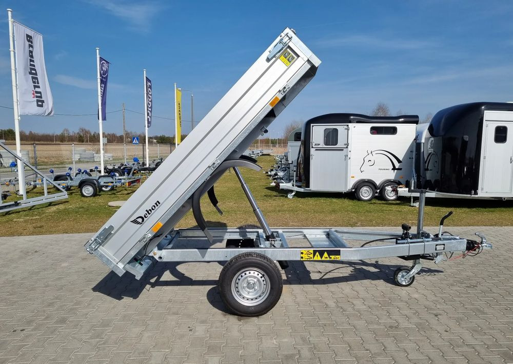 DEBON PW0 1300 kg EKO / 244 x 155 cm - Reboque basculante: foto 1 DEBON PW0 1300 kg EKO / 244 x 155 cm - Reboque basculante: foto 1