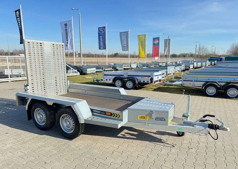 LORRIES Lorries TPM 20 przyczepa do przewozu koparki, bobcat , koparka 2700 kg - Reboque porta máquinas: foto 1 LORRIES Lorries TPM 20 przyczepa do przewozu koparki, bobcat , koparka 2700 kg - Reboque porta máquinas: foto 1