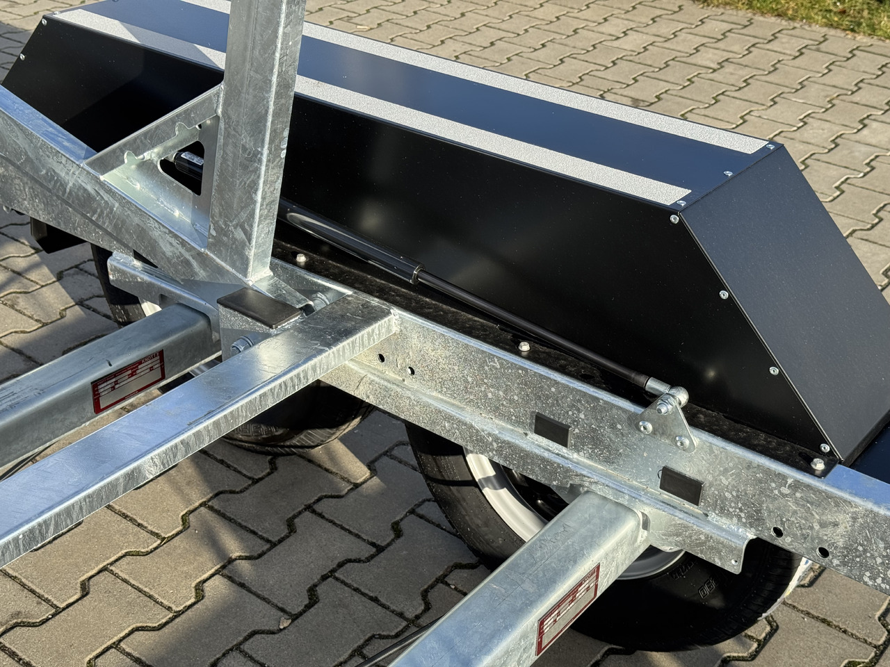 Reboque para bobinas novo LORRIES TPB35-4925 + wciągarka elektryczna | 3500kg: foto 8