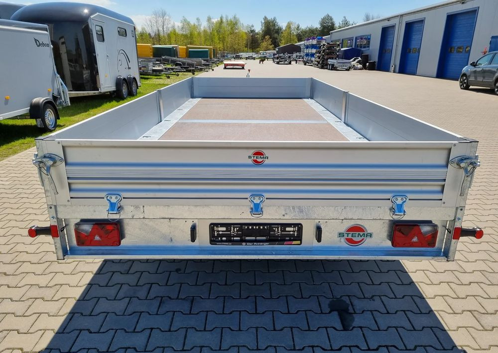 Stema Przyczepa 510x213 cm ALU 3,5T hamowana - Reboque plataforma/ Caixa aberta: foto 4 Stema Przyczepa 510x213 cm ALU 3,5T hamowana - Reboque plataforma/ Caixa aberta: foto 4