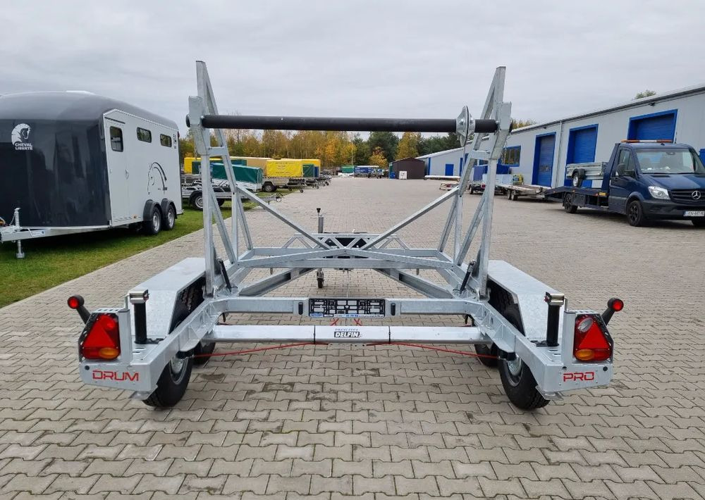 TA-NO DRUM 3500 PRO - cable trailer electric winch - Reboque para bobinas: foto 4 TA-NO DRUM 3500 PRO - cable trailer electric winch - Reboque para bobinas: foto 4