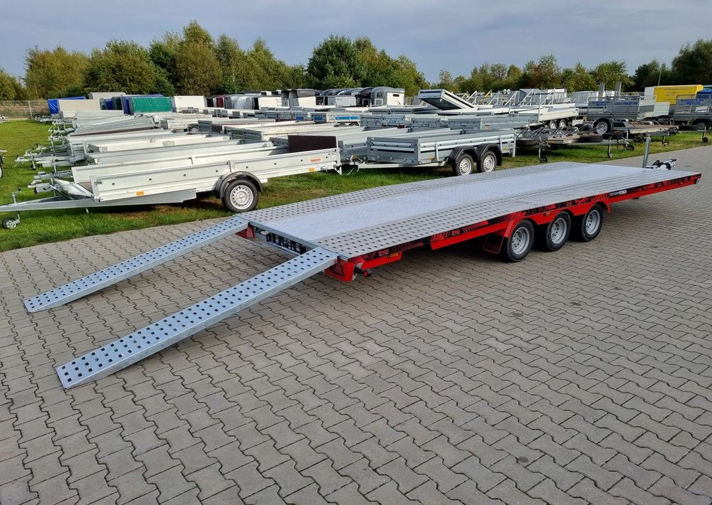 TA-NO TA-NO Scorpio 55 PREMIUM laweta 3 osiowa 5.5m 3500kg DMC najazdy niski załadunek - Reboque transporte de veículos: foto 4 TA-NO TA-NO Scorpio 55 PREMIUM laweta 3 osiowa 5.5m 3500kg DMC najazdy niski załadunek - Reboque transporte de veículos: foto 4