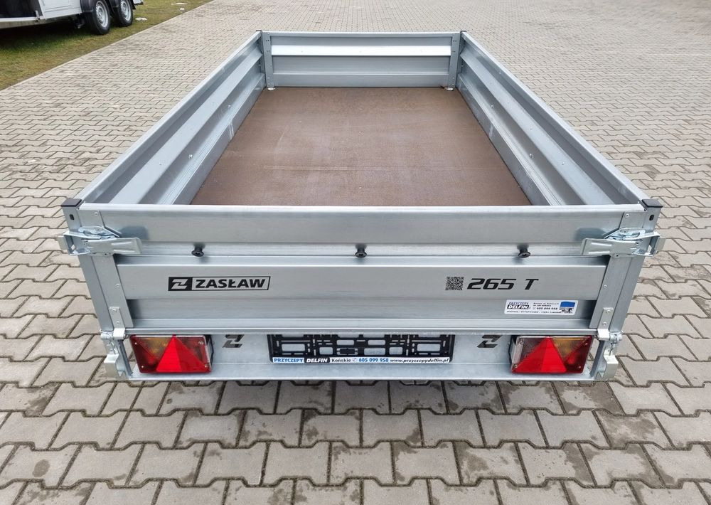 ZASŁAW 265T | 265 x 132 / 750 kg/ 2 osie / lekka przyczepa skrzyniowa - Reboque plataforma/ Caixa aberta: foto 5 ZASŁAW 265T | 265 x 132 / 750 kg/ 2 osie / lekka przyczepa skrzyniowa - Reboque plataforma/ Caixa aberta: foto 5