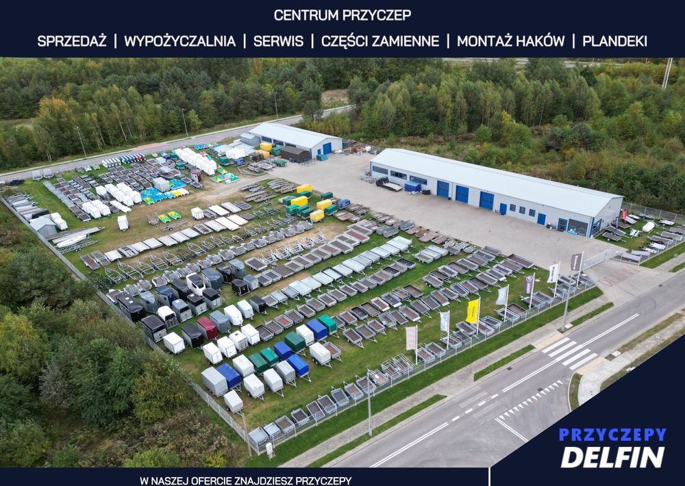 Reboque plataforma/ Caixa aberta novo ZASŁAW Zaslaw 300 TH: foto 17