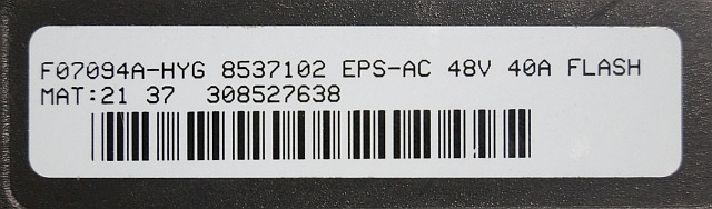 Hyster/Yale 8537102 | Controller Zapi EPS-AC F07094A-HYG 48V 40A Flash mat 21 37 - Centralina electrónica para Equipamento de movimentação: foto 3 Hyster/Yale 8537102 | Controller Zapi EPS-AC F07094A-HYG 48V 40A Flash mat 21 37 - Centralina electrónica para Equipamento de movimentação: foto 3