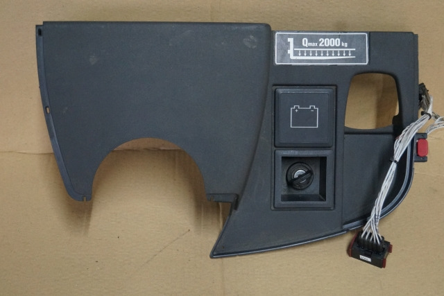 Jungheinrich 51212750 | Dashboard including ignition switch and LED battery indi - Painel de instrumentos para Equipamento de movimentação: foto 1 Jungheinrich 51212750 | Dashboard including ignition switch and LED battery indi - Painel de instrumentos para Equipamento de movimentação: foto 1