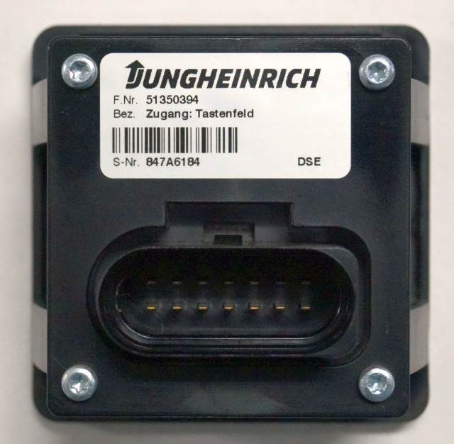 Jungheinrich 51350394 | Code key sn. 650A6184 - Sistema elétrico para Equipamento de movimentação: foto 2 Jungheinrich 51350394 | Code key sn. 650A6184 - Sistema elétrico para Equipamento de movimentação: foto 2