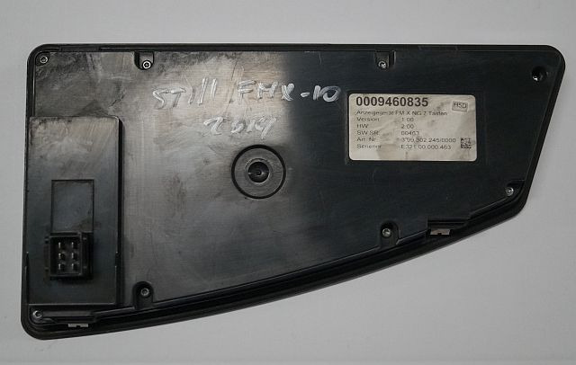 Still 433054 | Display v1,00 hw v2,00 sw sr 463 0009460835 399302245/0000 for F - Painel de instrumentos para Equipamento de movimentação: foto 2 Still 433054 | Display v1,00 hw v2,00 sw sr 463 0009460835 399302245/0000 for F - Painel de instrumentos para Equipamento de movimentação: foto 2