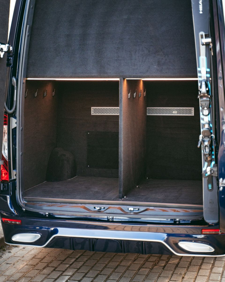 Furgão de passageiros Mercedes-Benz Sprinter 319 VIP Van/ Sleeping Area/ Ski Holders: foto 12