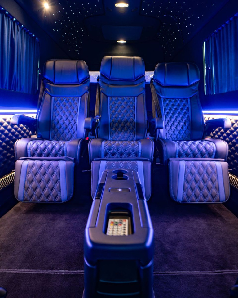 Furgão de passageiros Mercedes-Benz Sprinter 319 VIP Van/ Sleeping Area/ Ski Holders: foto 18