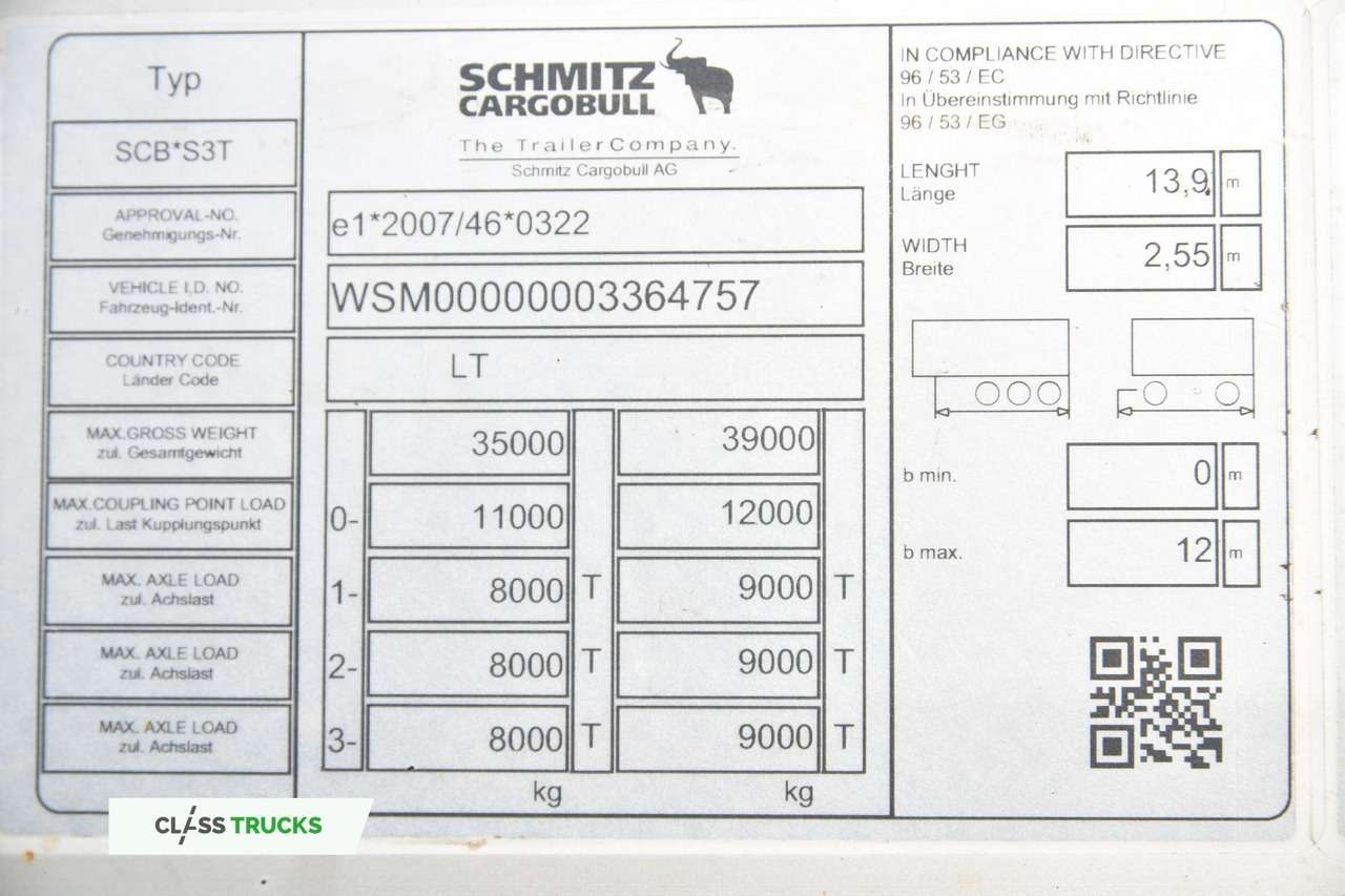 Semi-reboque de lona Schmitz Cargobull SCS24/L Varios: foto 17