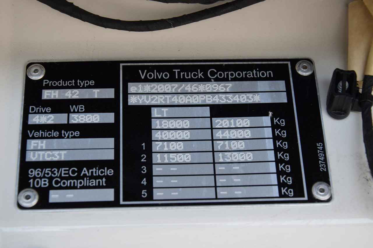 Tractor Volvo FH 500 Globetrotter XL: foto 18