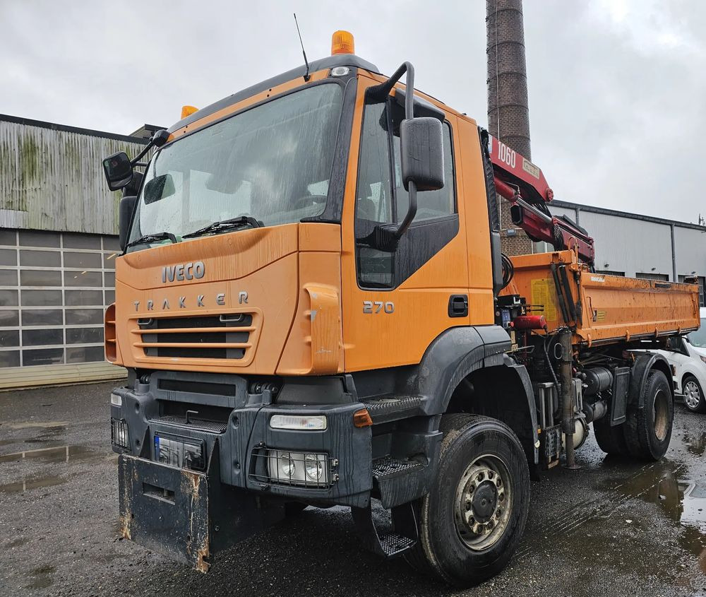 Iveco 18.270 4x4 | 146.000 km ORYGINAŁ | MEILLER + HDS PALFINGER + KRAN ALLRAD |EURO 4/ OKAZJA! - Camião basculante: foto 1 Iveco 18.270 4x4 | 146.000 km ORYGINAŁ | MEILLER + HDS PALFINGER + KRAN ALLRAD |EURO 4/ OKAZJA! - Camião basculante: foto 1