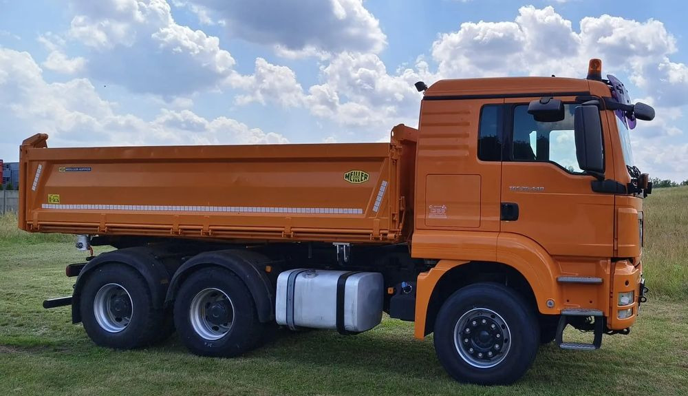 Camião basculante MAN TGS 26.440 | 6x4 | Retarder | Wywrotka Meiller  trójstronna | Euro 5 |: foto 6