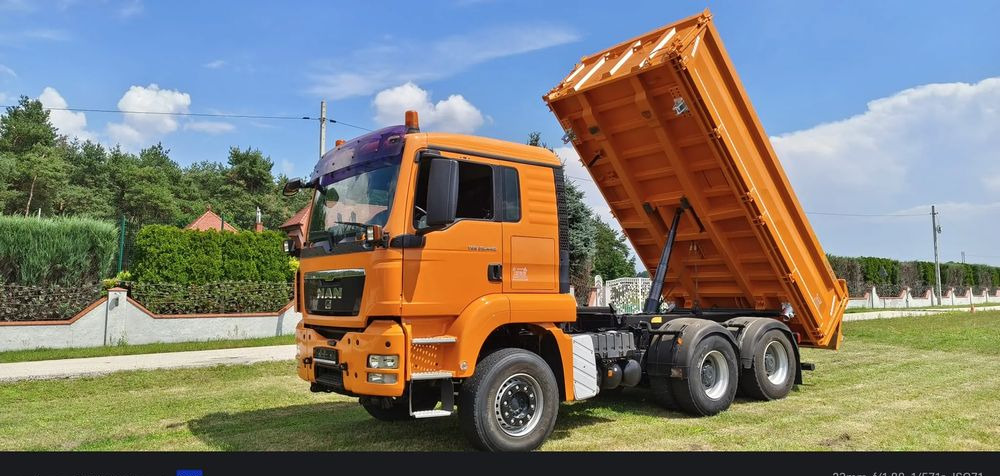 MAN TGS 26.440 | Wywrotka Meiller | 6x4 | 2010 | Retarder | Automat | Euro6 - Camião basculante: foto 1 MAN TGS 26.440 | Wywrotka Meiller | 6x4 | 2010 | Retarder | Automat | Euro6 - Camião basculante: foto 1