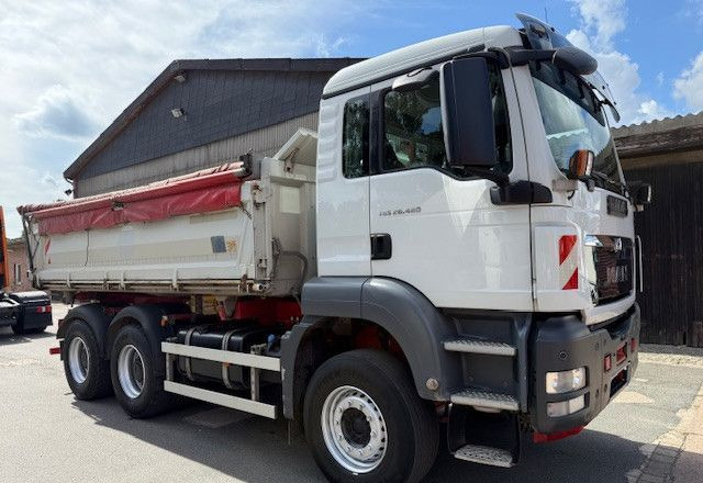 MAN TGS 26.480 6x4 BB | Wywrotka MEILLER | 480 KM | Manual | Hydraulika | Euro5 - Camião basculante: foto 1 MAN TGS 26.480 6x4 BB | Wywrotka MEILLER | 480 KM | Manual | Hydraulika | Euro5 - Camião basculante: foto 1