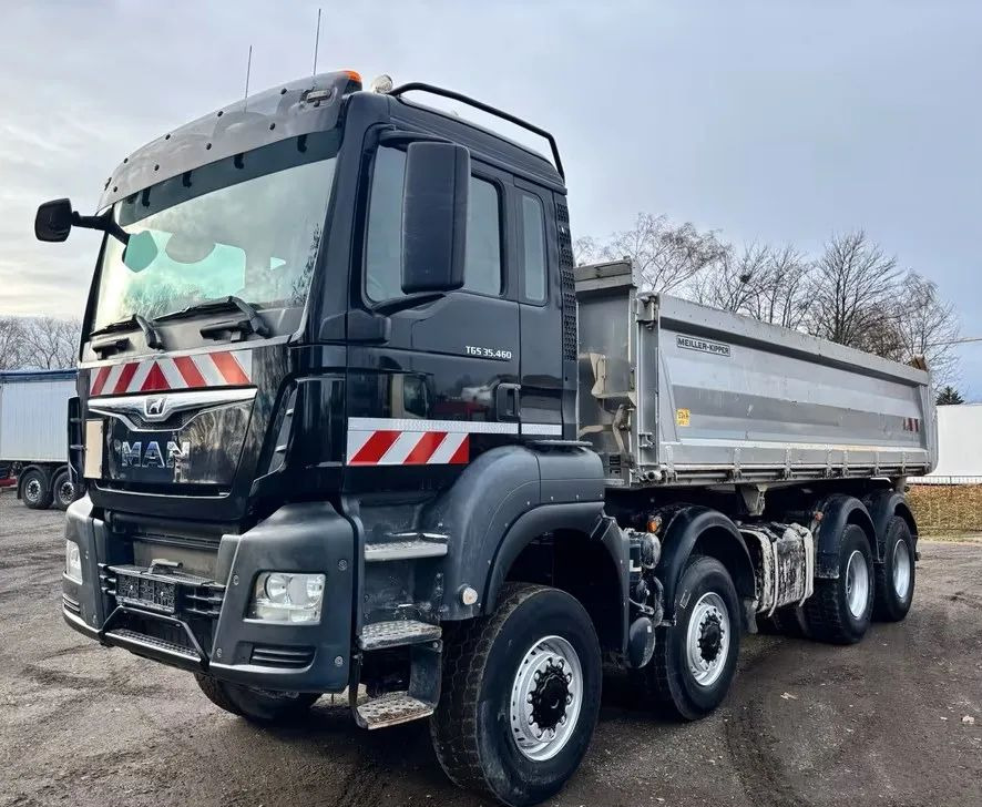 MAN TGS 35.460 / 8x6 – Meiller Trójstronna wywrotka / Euro 6c / Kamera / - Camião basculante: foto 3 MAN TGS 35.460 / 8x6 – Meiller Trójstronna wywrotka / Euro 6c / Kamera / - Camião basculante: foto 3