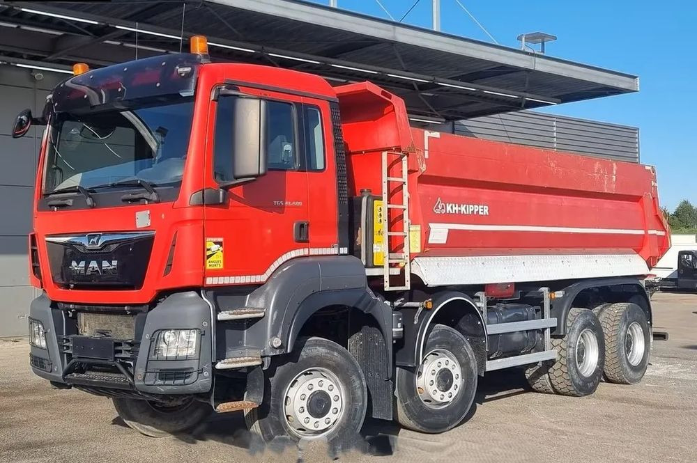 MAN TGS 41.480 8x8 Big Axle / 20 m³ Wywrotka / Automat / Euro 6 / 183 tys. km! - Camião basculante: foto 1 MAN TGS 41.480 8x8 Big Axle / 20 m³ Wywrotka / Automat / Euro 6 / 183 tys. km! - Camião basculante: foto 1