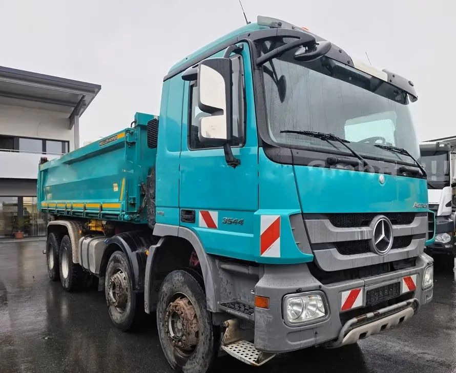 Mercedes-Benz Actros 3544 / 4144 •EPS •Wywrotka trójstronna • 8x4 • Meiller BORDMATIK • Euro5 • - Camião basculante: foto 4 Mercedes-Benz Actros 3544 / 4144 •EPS •Wywrotka trójstronna • 8x4 • Meiller BORDMATIK • Euro5 • - Camião basculante: foto 4
