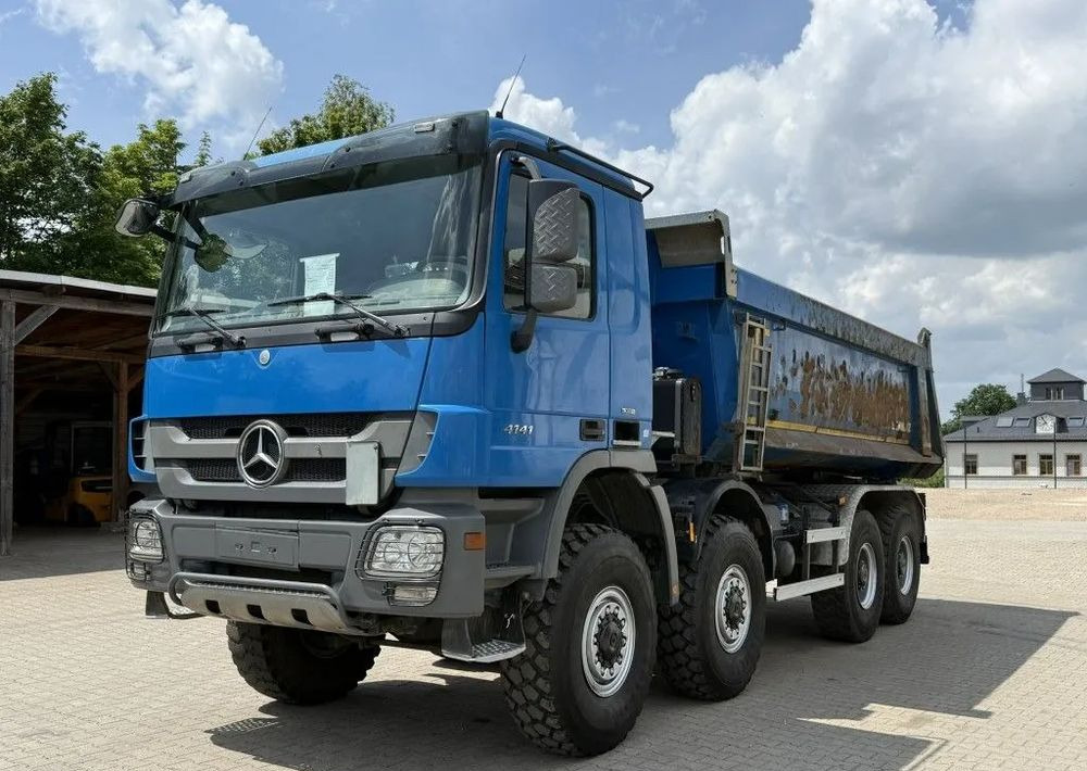 Mercedes-Benz Actros 4141AK 8x8 MP3 • Wywrotka Meiller • Euro 5 - Camião basculante: foto 1 Mercedes-Benz Actros 4141AK 8x8 MP3 • Wywrotka Meiller • Euro 5 - Camião basculante: foto 1