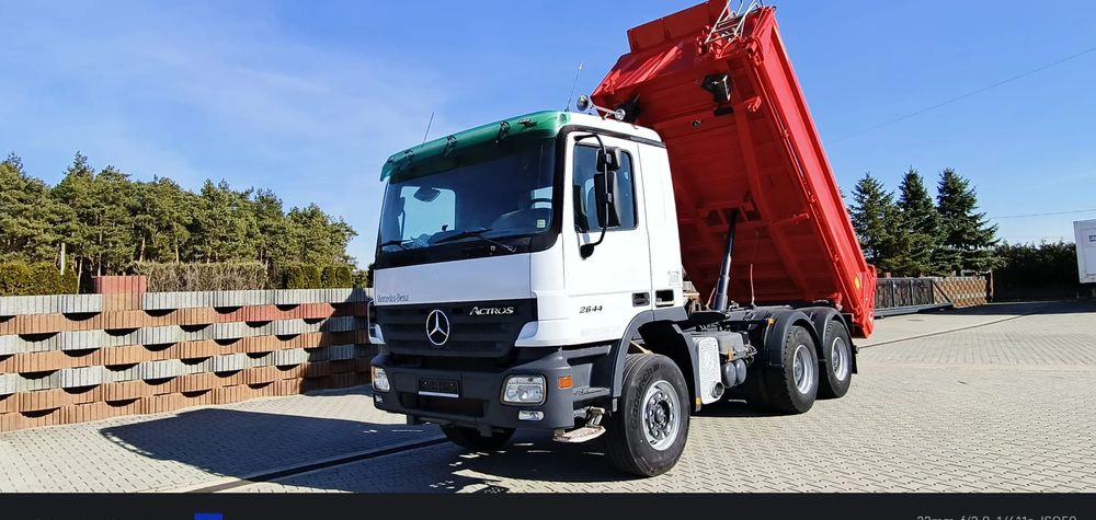 Mercedes-Benz Mercedes-Benz Actros 2644 K/ 6x4 / Meiller Retarder /Wywrotka/Euro 3 - Camião basculante: foto 5 Mercedes-Benz Mercedes-Benz Actros 2644 K/ 6x4 / Meiller Retarder /Wywrotka/Euro 3 - Camião basculante: foto 5
