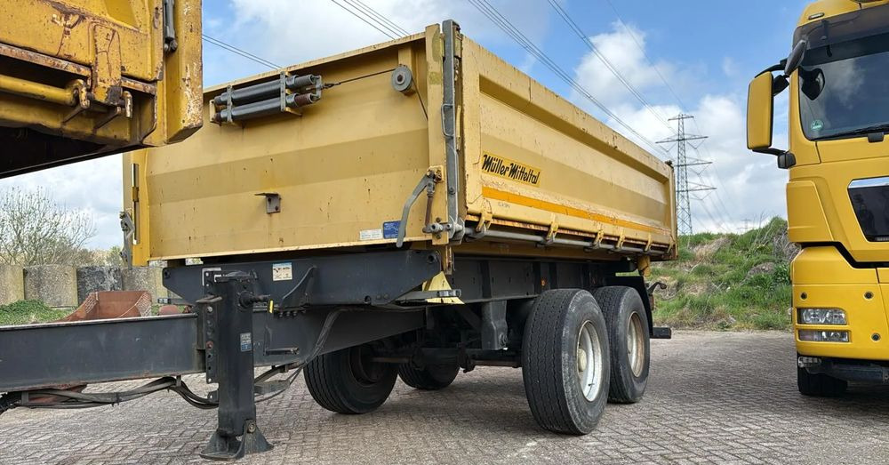 Miller Przyczepa Tandem R180 / Kiper Wywrotka x3 /Bordmatic-Manual/VIN:WMM000000C0056248/ 2013 - Reboque basculante: foto 2 Miller Przyczepa Tandem R180 / Kiper Wywrotka x3 /Bordmatic-Manual/VIN:WMM000000C0056248/ 2013 - Reboque basculante: foto 2