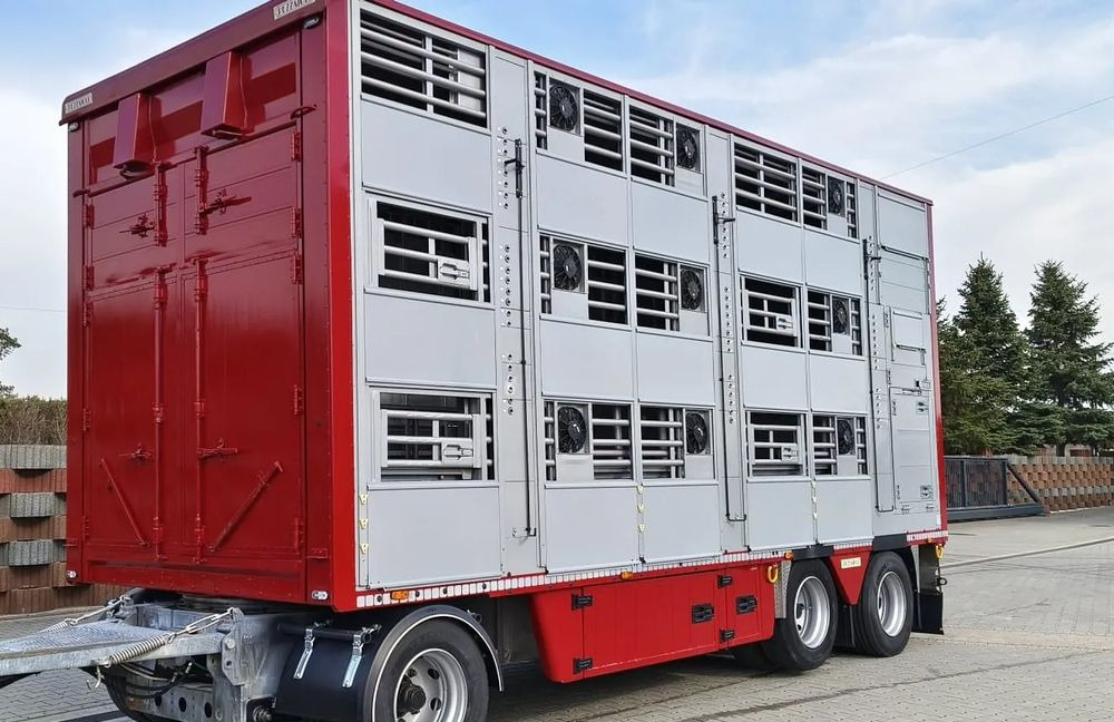 Pezzaioli RBA 32/TRZYOSIOWA PRZYCZEPA-2XBYDŁO,3X TRZODA - Reboque transporte de gado: foto 2 Pezzaioli RBA 32/TRZYOSIOWA PRZYCZEPA-2XBYDŁO,3X TRZODA - Reboque transporte de gado: foto 2