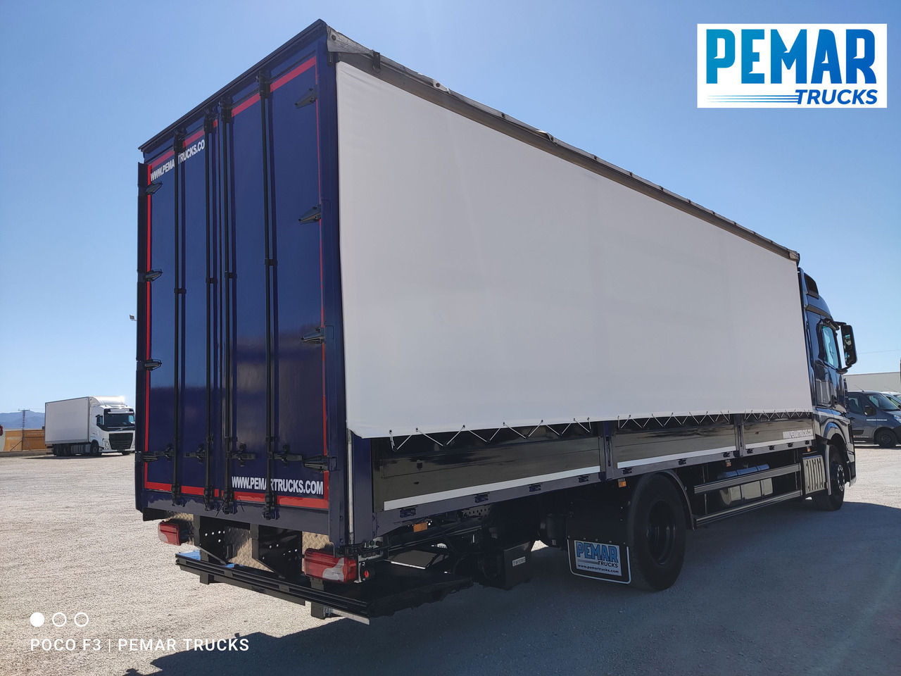 MERCEDES-BENZ ACTROS 1836 SEMITAUTLINER 18T - Camião de lona: foto 5 MERCEDES-BENZ ACTROS 1836 SEMITAUTLINER 18T - Camião de lona: foto 5