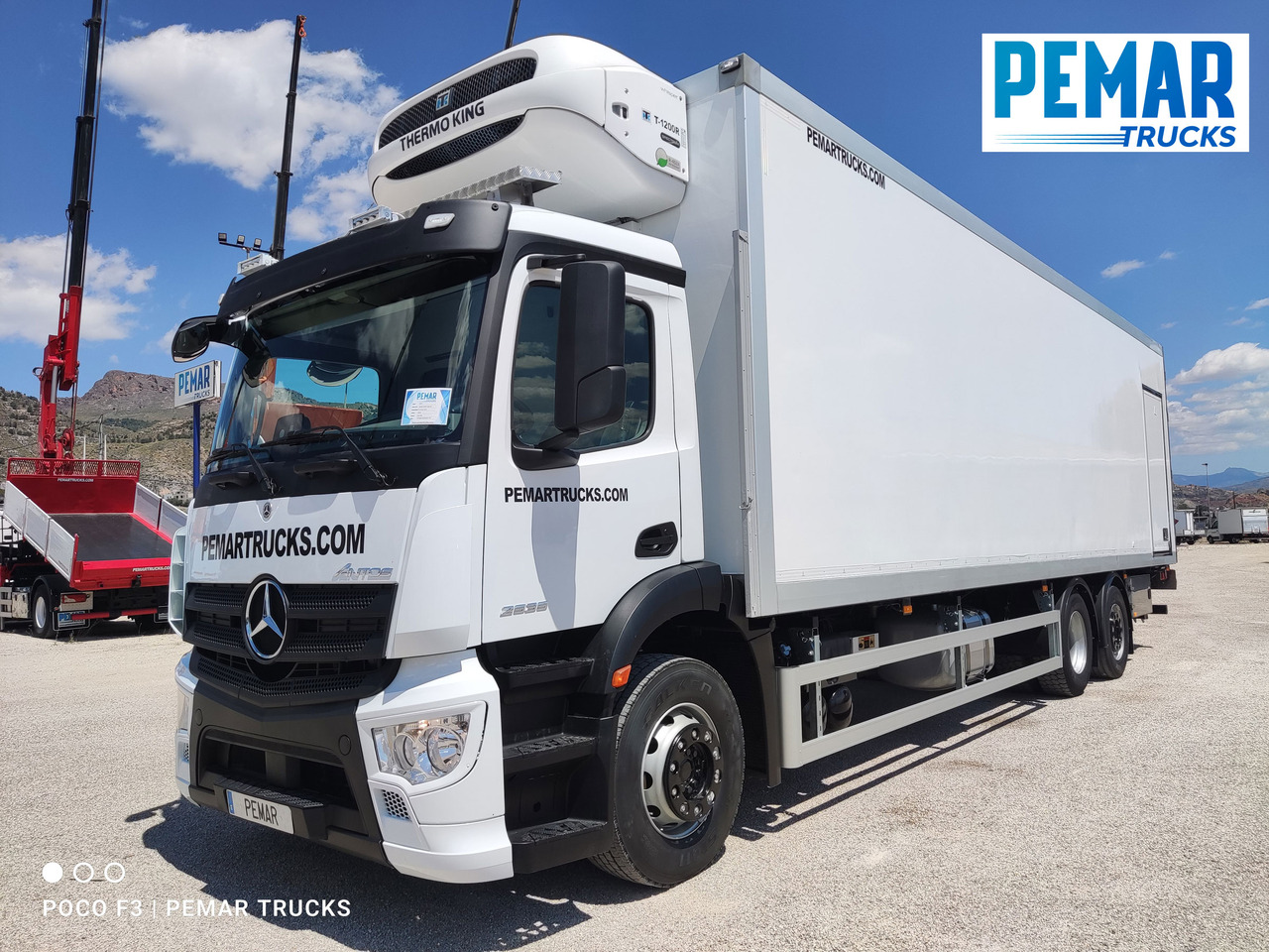 MERCEDES-BENZ ANTOS 2535 6X2 FRIGORIFICO - Camião frigorífico: foto 1 MERCEDES-BENZ ANTOS 2535 6X2 FRIGORIFICO - Camião frigorífico: foto 1
