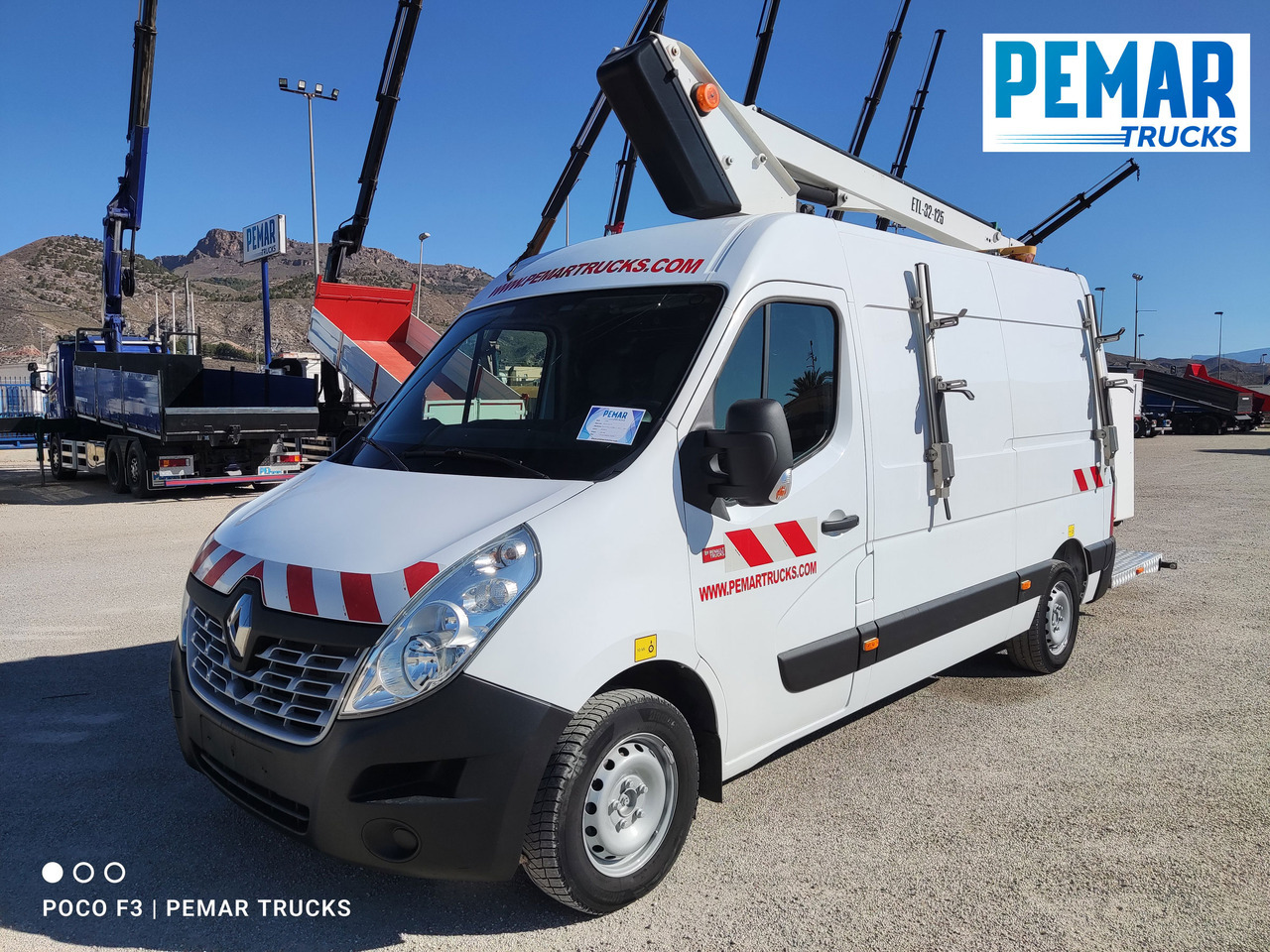 Furgão de passageiros RENAULT MASTER 2.3 DCI CESTA ELEVADORA PORTAPERSONAS 130 CV: foto 6