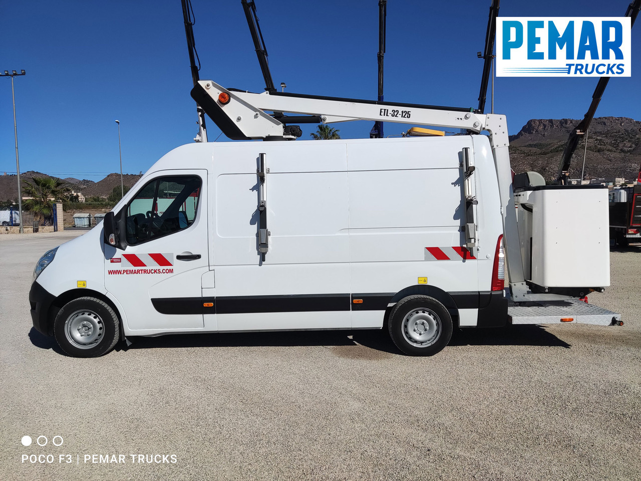 Furgão de passageiros RENAULT MASTER 2.3 DCI CESTA ELEVADORA PORTAPERSONAS 130 CV: foto 12