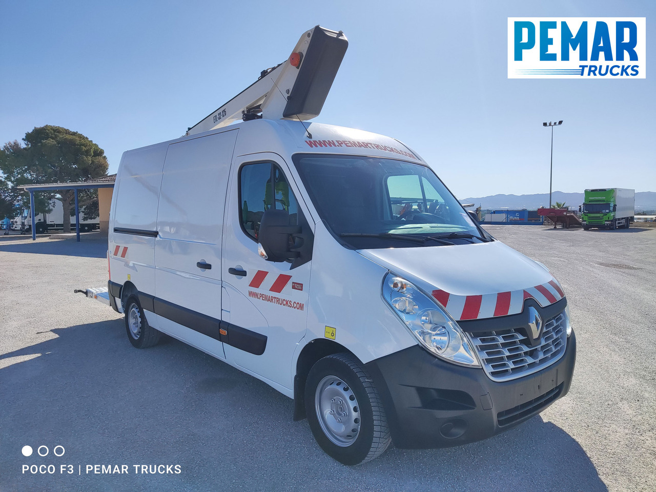 Furgão de passageiros RENAULT MASTER 2.3 DCI CESTA ELEVADORA PORTAPERSONAS 130 CV: foto 7