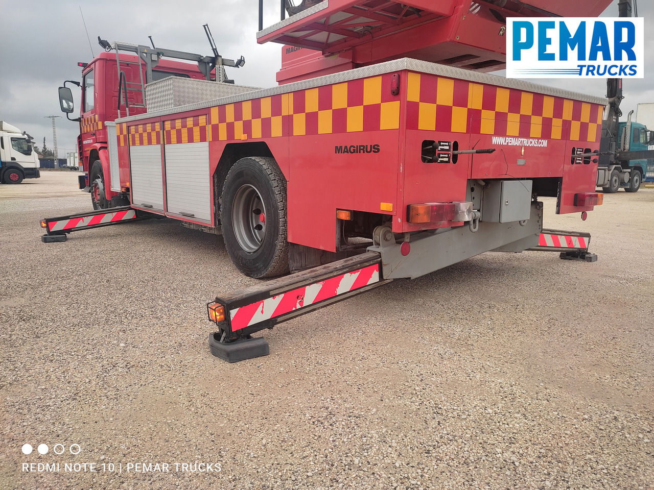 Carro de bombeiro SCANIA G93 250 ESCALERA BOMBEROS: foto 50