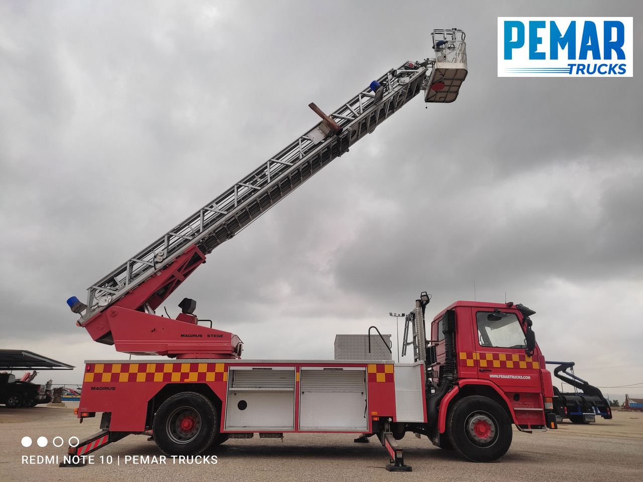 Carro de bombeiro SCANIA G93 250 ESCALERA BOMBEROS: foto 14