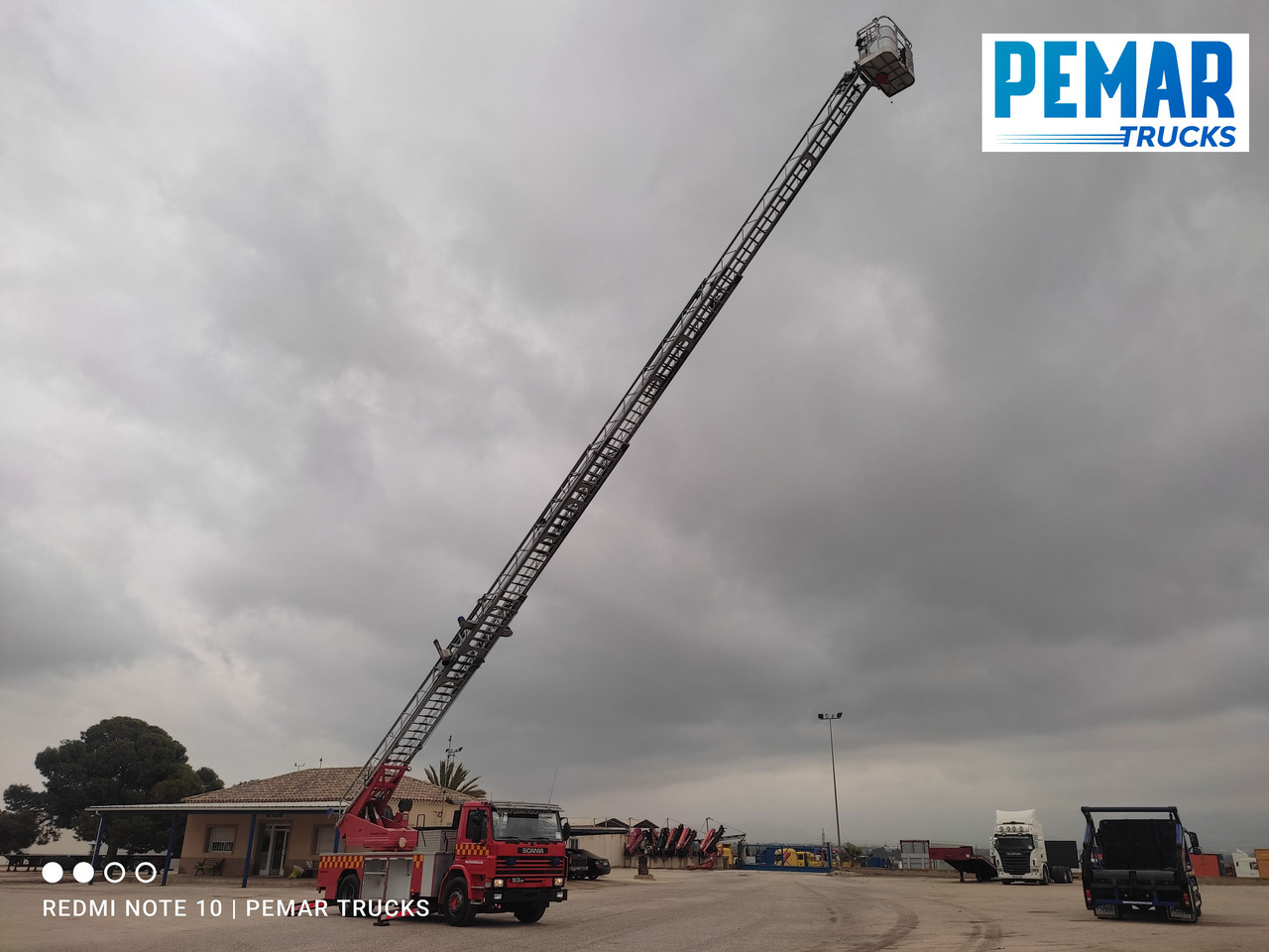 Carro de bombeiro SCANIA G93 250 ESCALERA BOMBEROS: foto 24