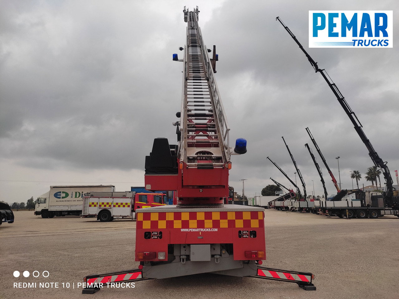 Carro de bombeiro SCANIA G93 250 ESCALERA BOMBEROS: foto 22