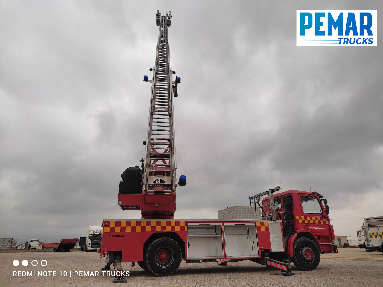 Carro de bombeiro SCANIA G93 250 ESCALERA BOMBEROS: foto 46